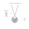 Moissanite Amulette Pendant Diamond Necklace